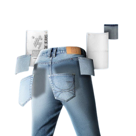 Cool Tech Jeans - กางเกงยีนส์เย็น ทรงเข้ารูป Slim 3