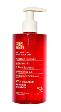 AstaCollagen Anti Hair Loss Aging Scalp Shampoo แชมพูคอลลาเจน 1