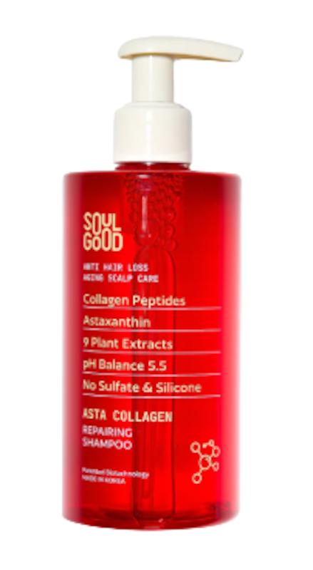 AstaCollagen Anti Hair Loss Aging Scalp Shampoo แชมพูคอลลาเจน 1