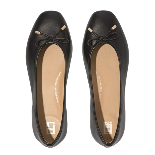 รองเท้าคัทชูผู้หญิง Delicato Bow Soft Ballet Flats 2