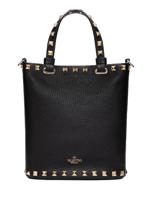 กระเป๋าแบรนด์เนม ราคาไม่เกิน 50,000 รุ่น Rockstud Crossbody Pouch In Grainy Calfskin 3