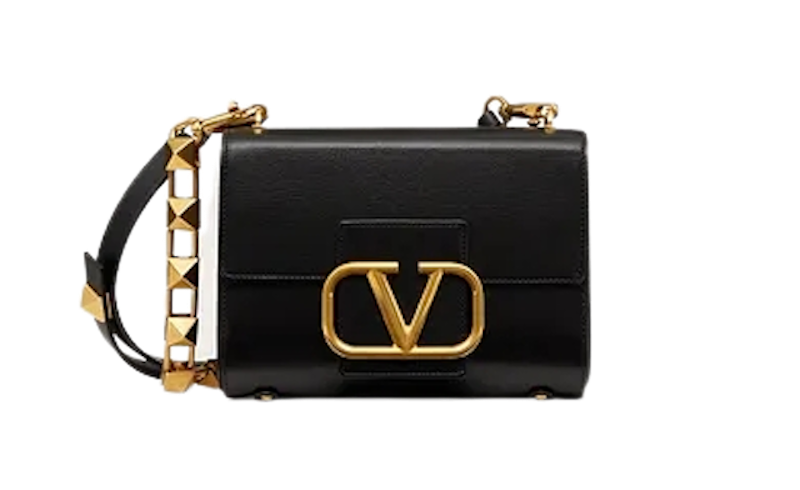 กระเป๋า Valentino รุ่น Stud Sign Grainy Calfskin Shoulder Bag 1