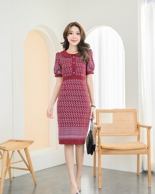 ร้านชุดทำงานผ้าไทยสวยหรูดูดี 1