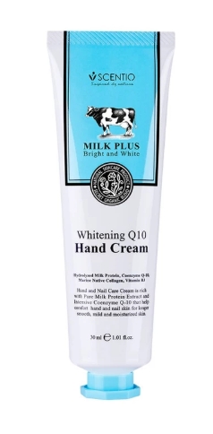 Scentio Milk Plus Whitening Q10 Hand Cream 1