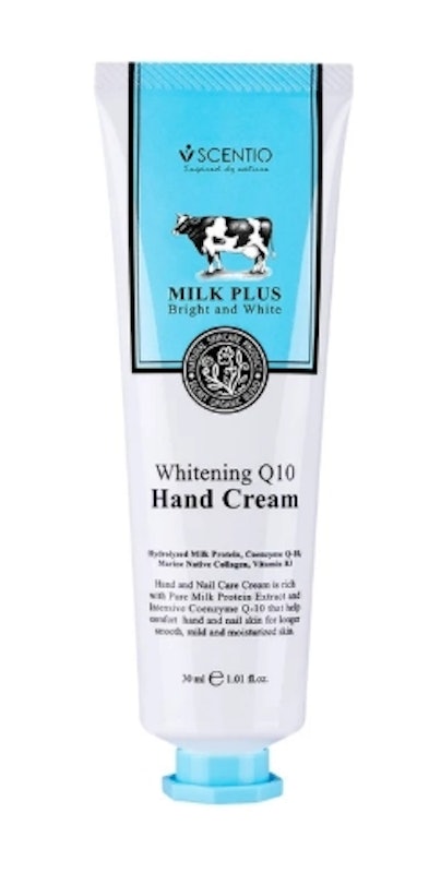 Scentio Milk Plus Whitening Q10 Hand Cream 1
