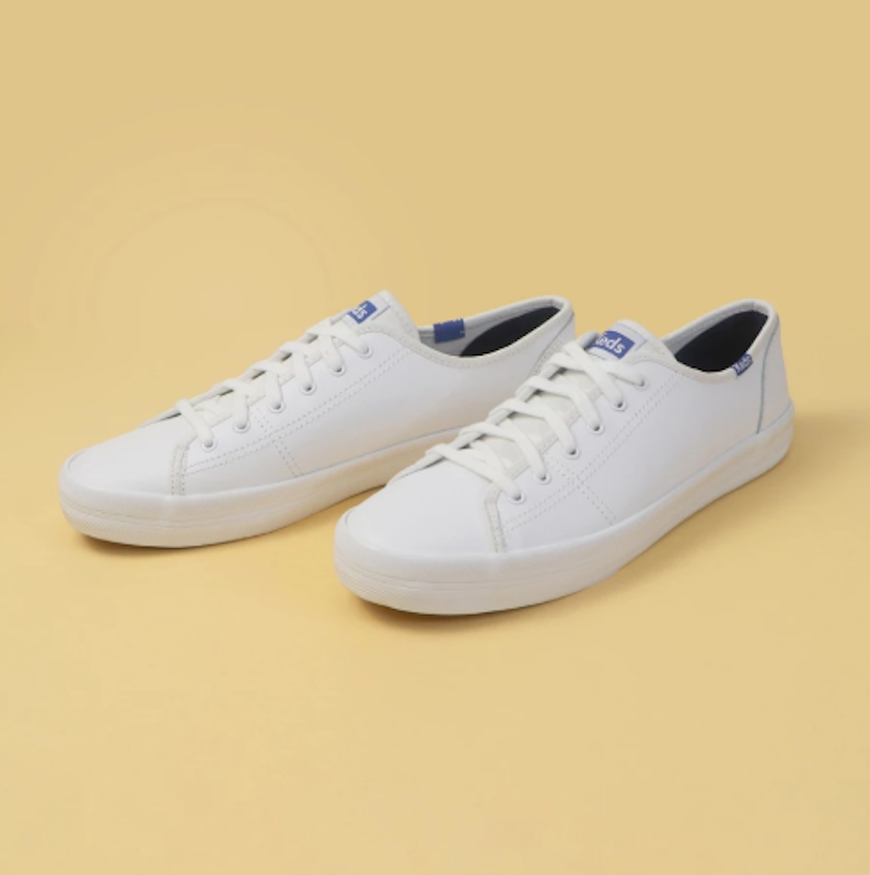 รองเท้าผ้าใบหนัง แบบผูกเชือก รุ่น KICKSTART LEATHER 2