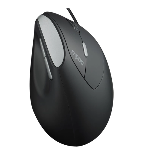 Silent Wired Ergonomic Optical Mouse 1