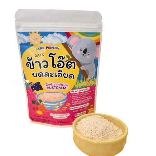 ข้าวโอ๊ตแบบบดละเอียด Rolled Oats  1