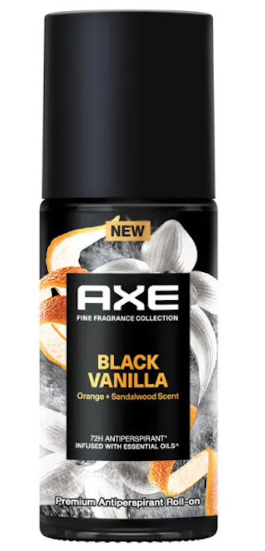 แอ๊กซ์ โรลออน Roll On Black Vanilla Premium Antiperspirant 1