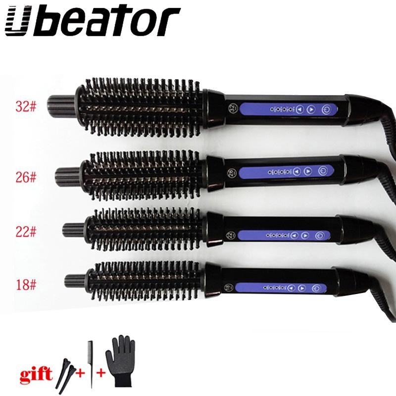 Ceramic Curler Electric Comb brush 3