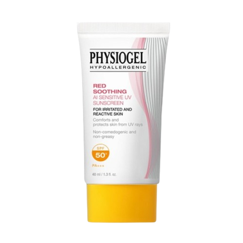 Red Soothing AI Sensitive UV Sunscreen Advanced 1