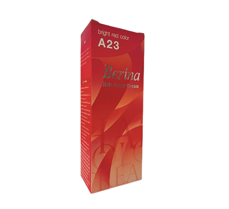 A23 ครีมย้อมผม สีแดงสด 1