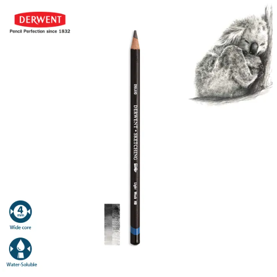 ดินสอสเก็ตซ์ WST (Watersoluble Sketching Pencil) 3