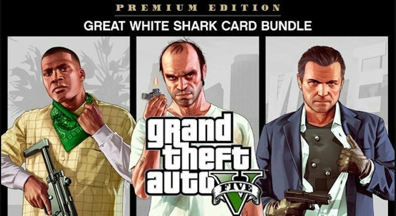 เกมผจญภัย PS4 Grand Theft Auto V 1