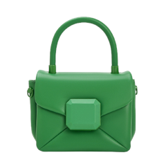 กระเป๋าถือ รุ่น Geometric Push-Lock Top Handle Bag