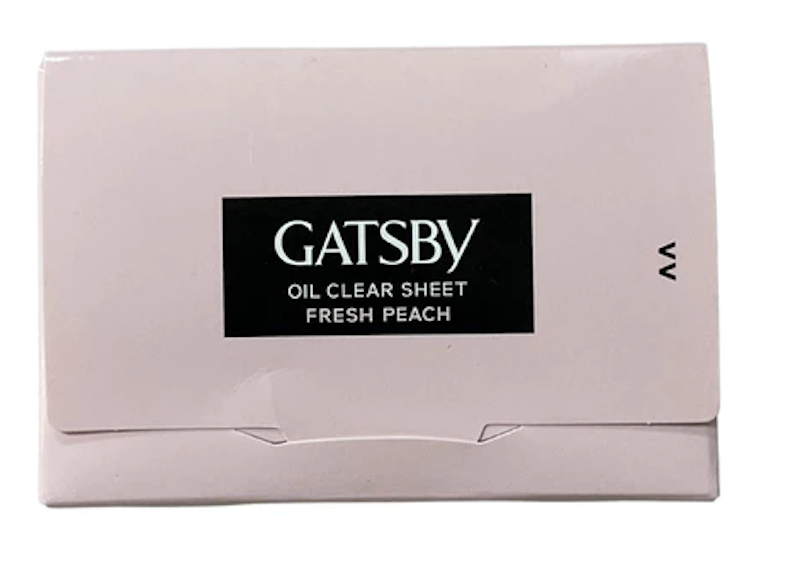 แผ่นฟิล์มซับมัน Oil Clear Sheet Fresh Peach 1
