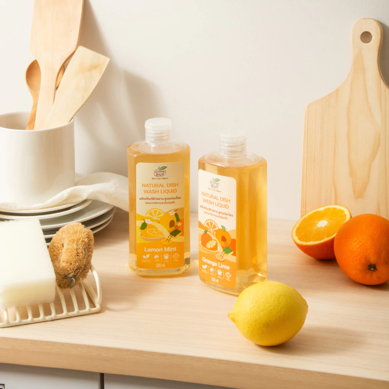 น้ำยาล้างจานออร์แกนิค Natural Dish Wash Liquid 2