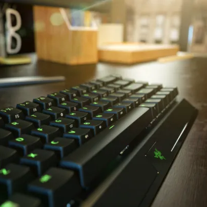 คีย์บอร์ดไร้สาย BlackWidow V3 Mini HyperSpeed 2