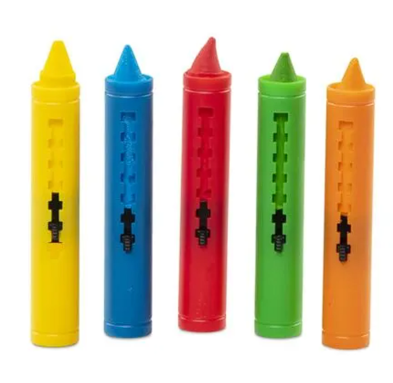 สีเทียน Wipe-Off Crayon 3