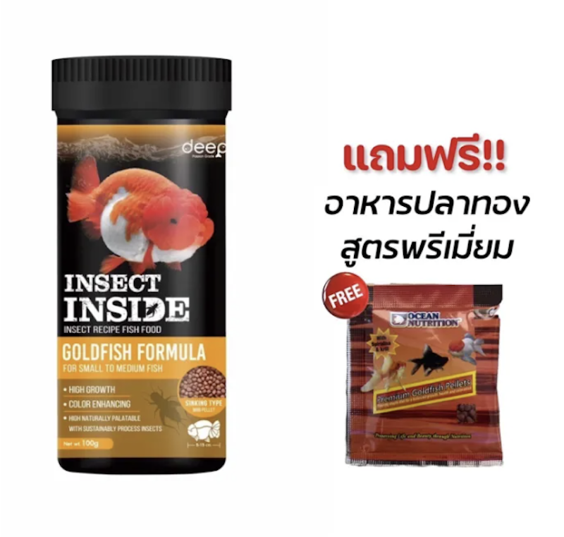 อาหารปลาทอง สูตรเร่งโตและเร่งสี 2