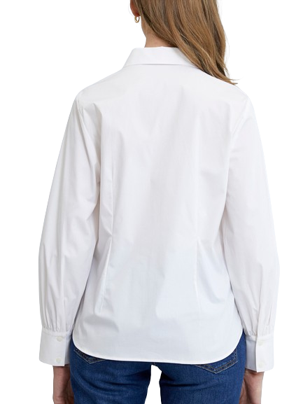 เสื้อเชิ้ตทรง Slim Fit ปักโลโก้ 2