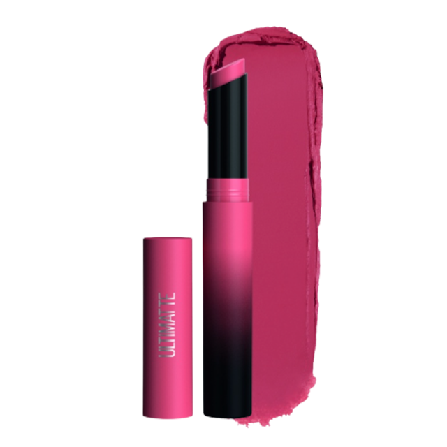 ลิปสติกสีชมพู Ultimatte by Color Sensational Lipstick 1