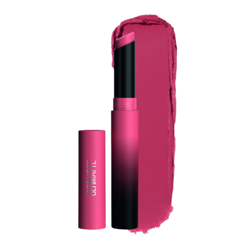 ลิปสติกสีชมพู Ultimatte by Color Sensational Lipstick 1