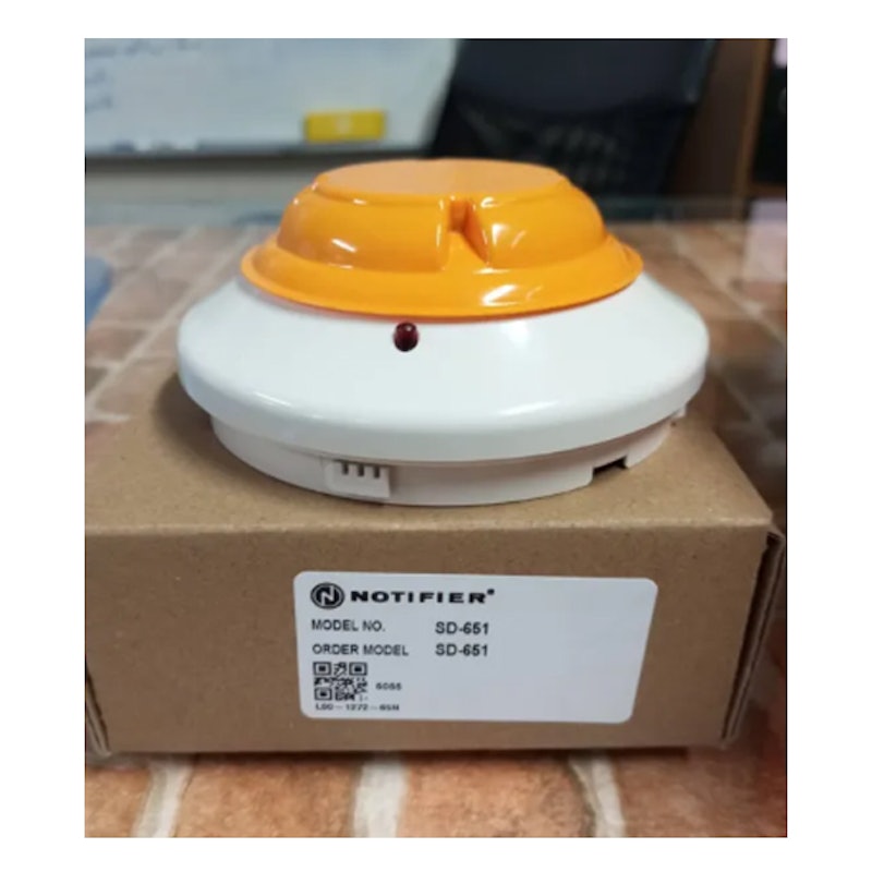 เครื่องตรวจจับควัน Smoke Detector With Base 2