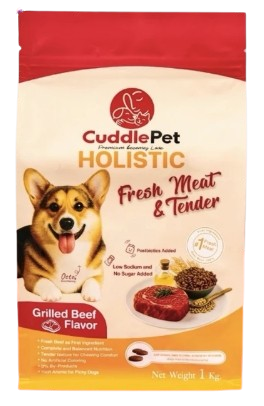 อาหารสุนัขเม็ดนุ่ม รสเนื้อ Holistic Fresh Meat 1