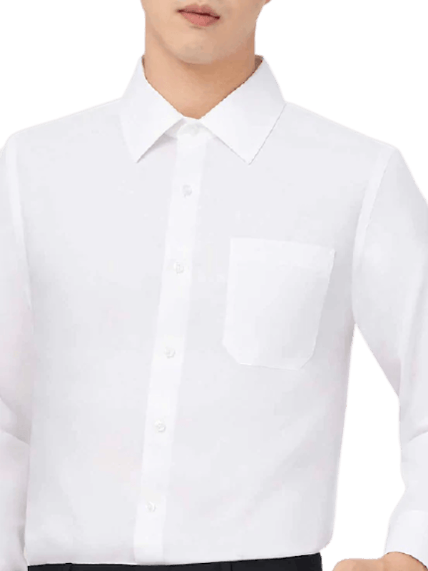 เสื้อเชิ้ต Slim Fit รุ่น GQWhite 1