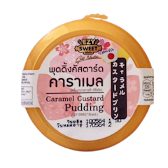 ของหวานในเซเว่น พุดดิ้งคัสตาร์ดคาราเมล