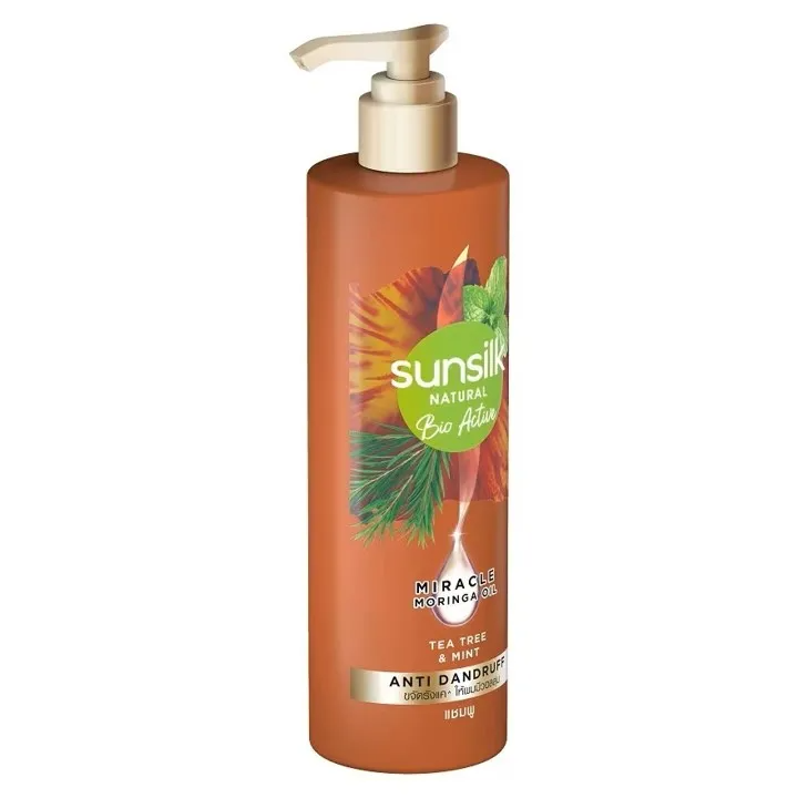 Natural Shampoo Bio Active Tea Tree Mint Anti Dandruff  2