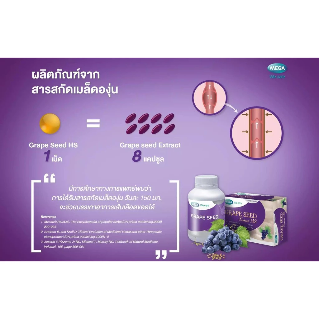 Grape Seed Extract HS สารสกัดเมล็ดองุ่น 4