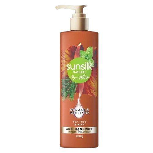 Natural Shampoo Bio Active Tea Tree Mint Anti Dandruff  1