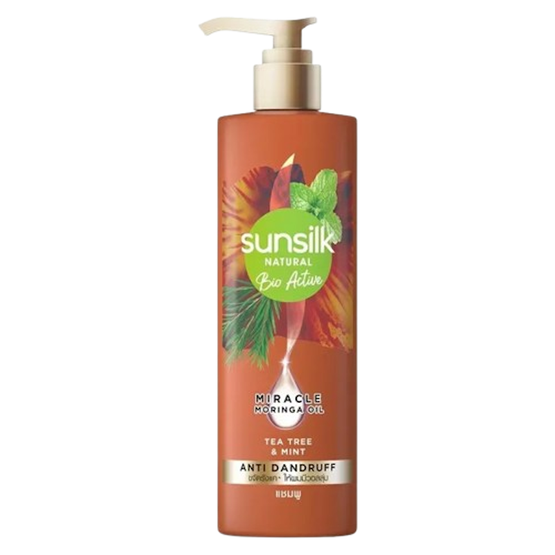 Natural Shampoo Bio Active Tea Tree Mint Anti Dandruff 1