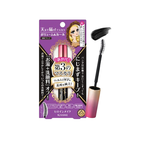 KISS ME Heroine Make Volume & Curl Mascara Advanced Film 1