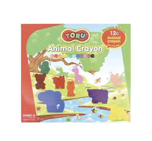 สีเทียนรูปสัตว์ Animal Crayon 1