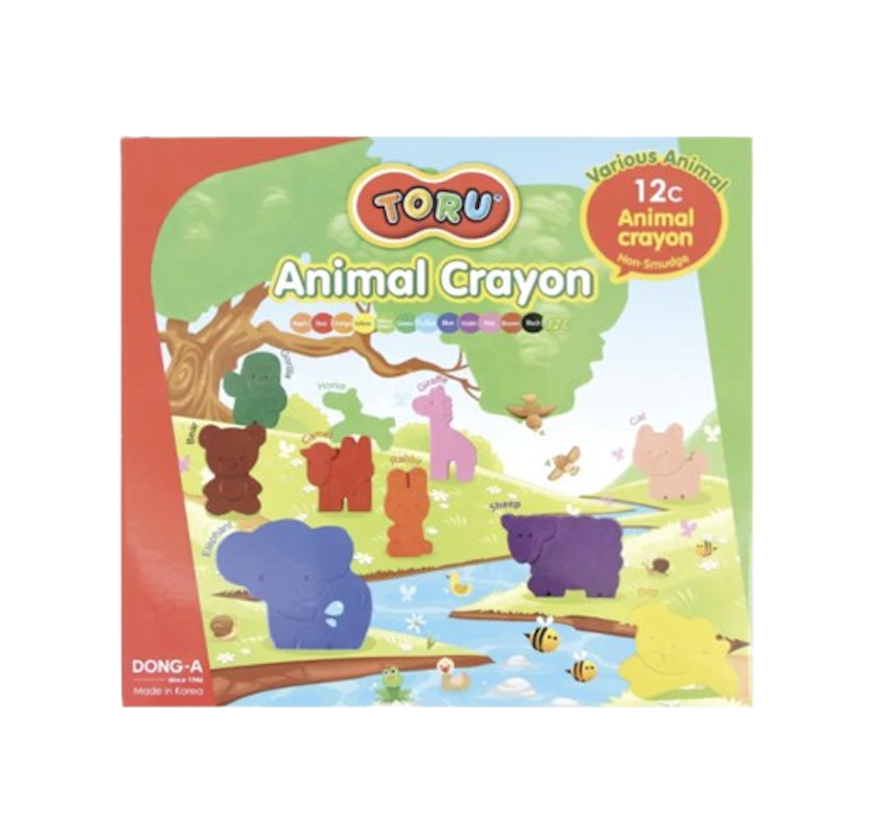 สีเทียนรูปสัตว์ Animal Crayon 1
