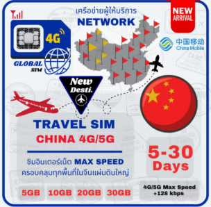 Mainland China SIM 4G/5G Max speed  1