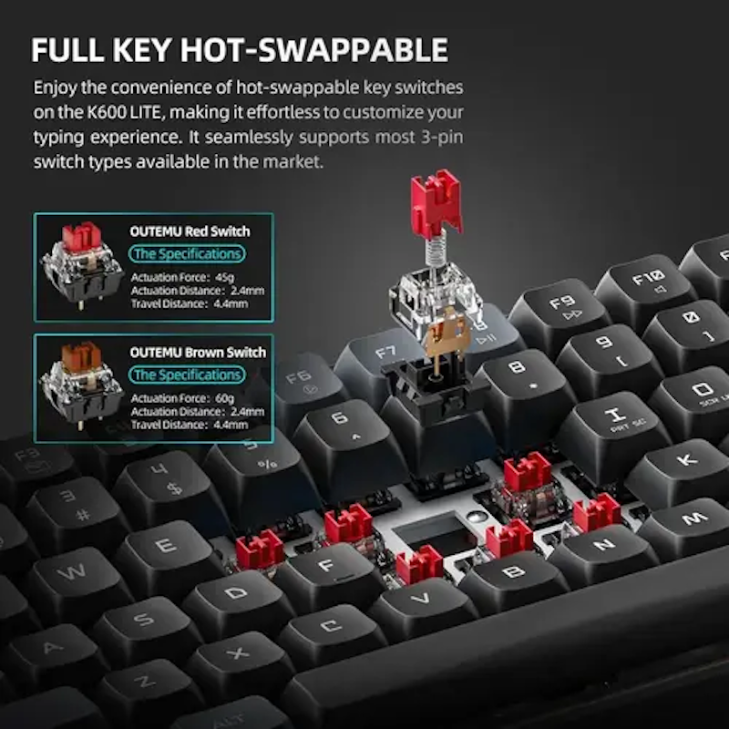 K600 Lite Mechanical Keyboard 3