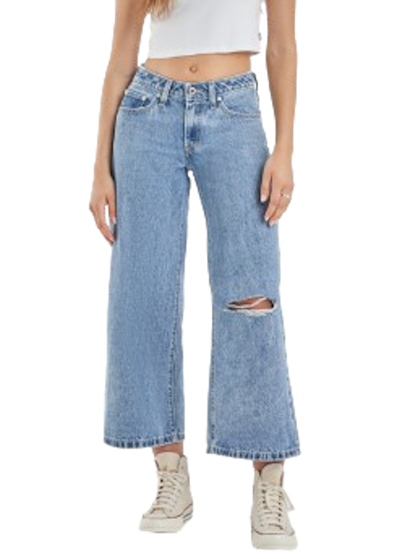 SilverTab™ Women's Low Baggy Cropped Jeans 1