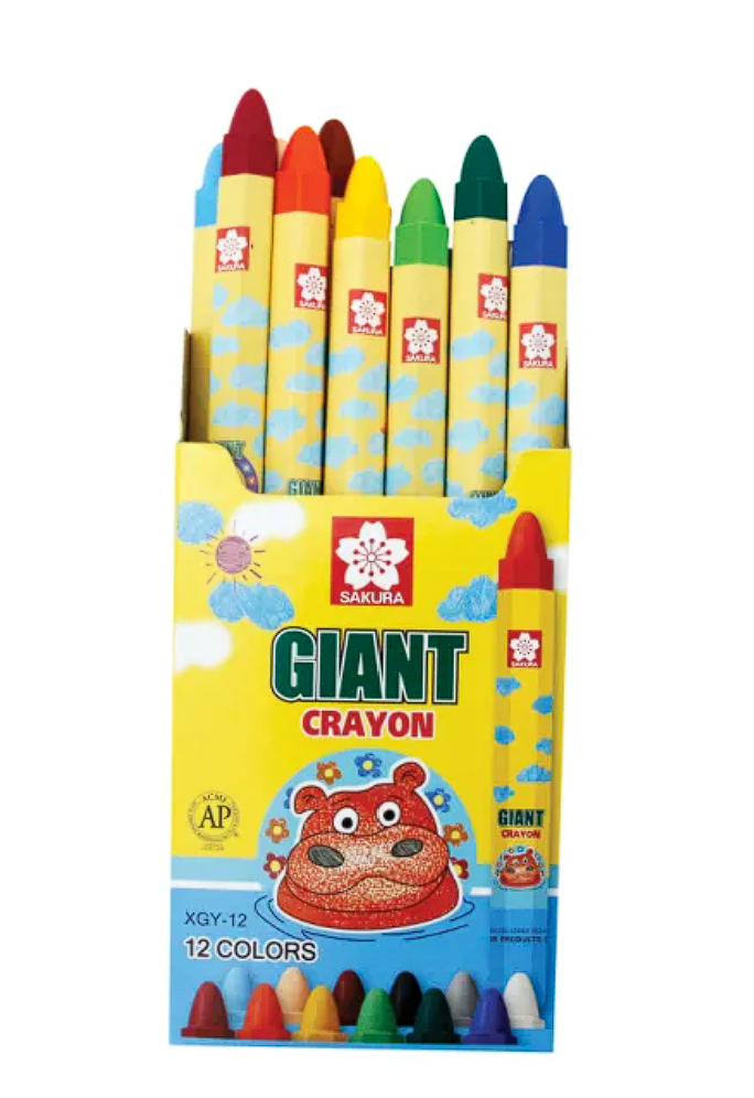 สีเทียน Giant Sakura 1