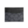 Coach Card Case In Signature Canvas 1