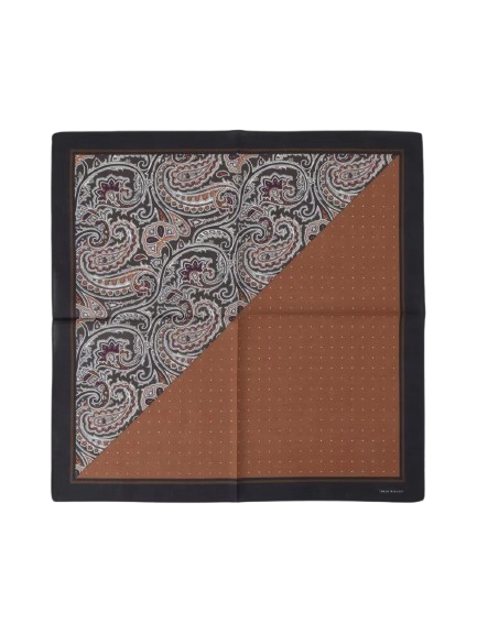 ผ้าเช็ดหน้า Mij Paisley Blocking Handkerchief 1
