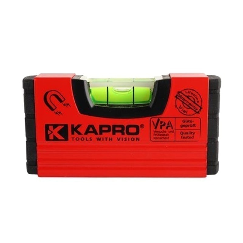 ระดับน้ำ KAPRO BOX 4 นิ้ว สีดำ-แดง 1