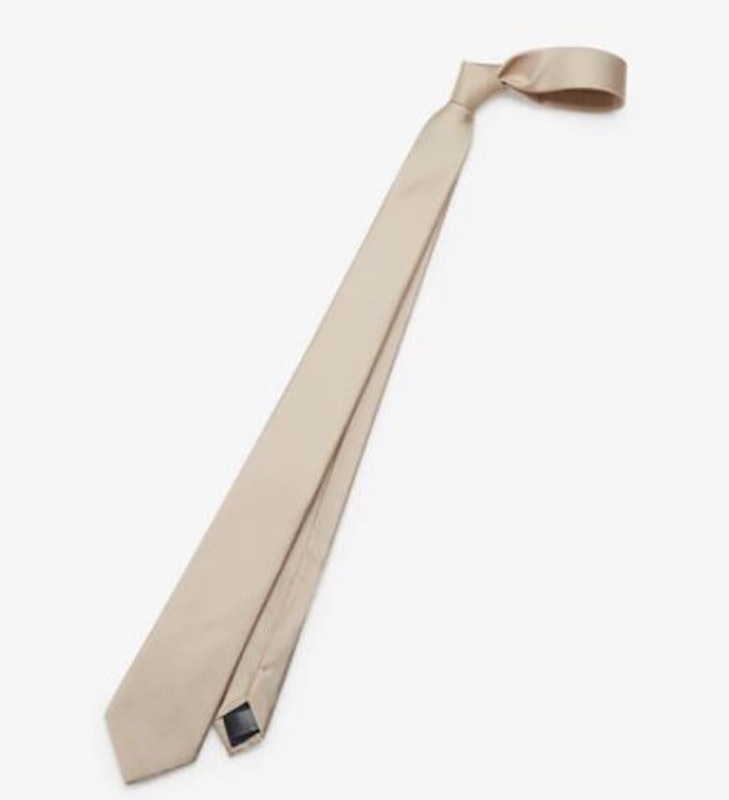 Slim Plain Color Tie 2