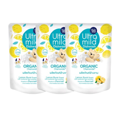 น้ำยาล้างจาน Ultra Mild Lemon Burst Dishwasher
