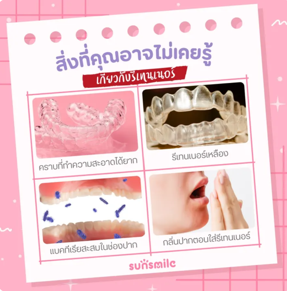 เม็ดฟู่ล้างรีเทนเนอร์ Retainer Cleanser 3
