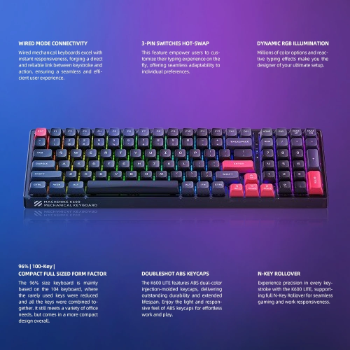 K600 Lite Mechanical Keyboard  2