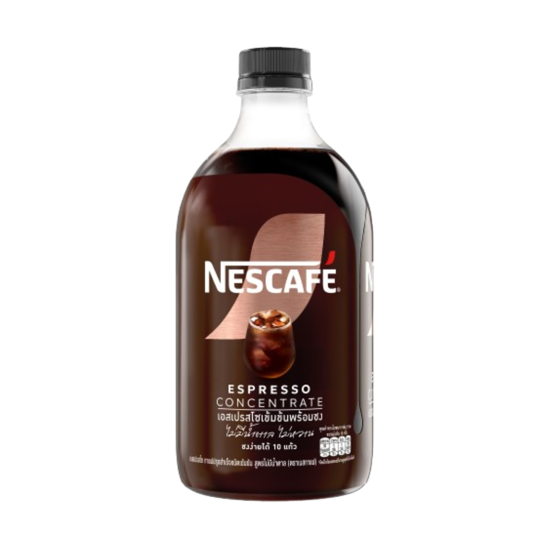 เอสเปรสโซเข้มข้นพร้อมชง สูตรไม่มีน้ำตาล Ready-To-Mix Espresso Concentrate (No Sugar) 1